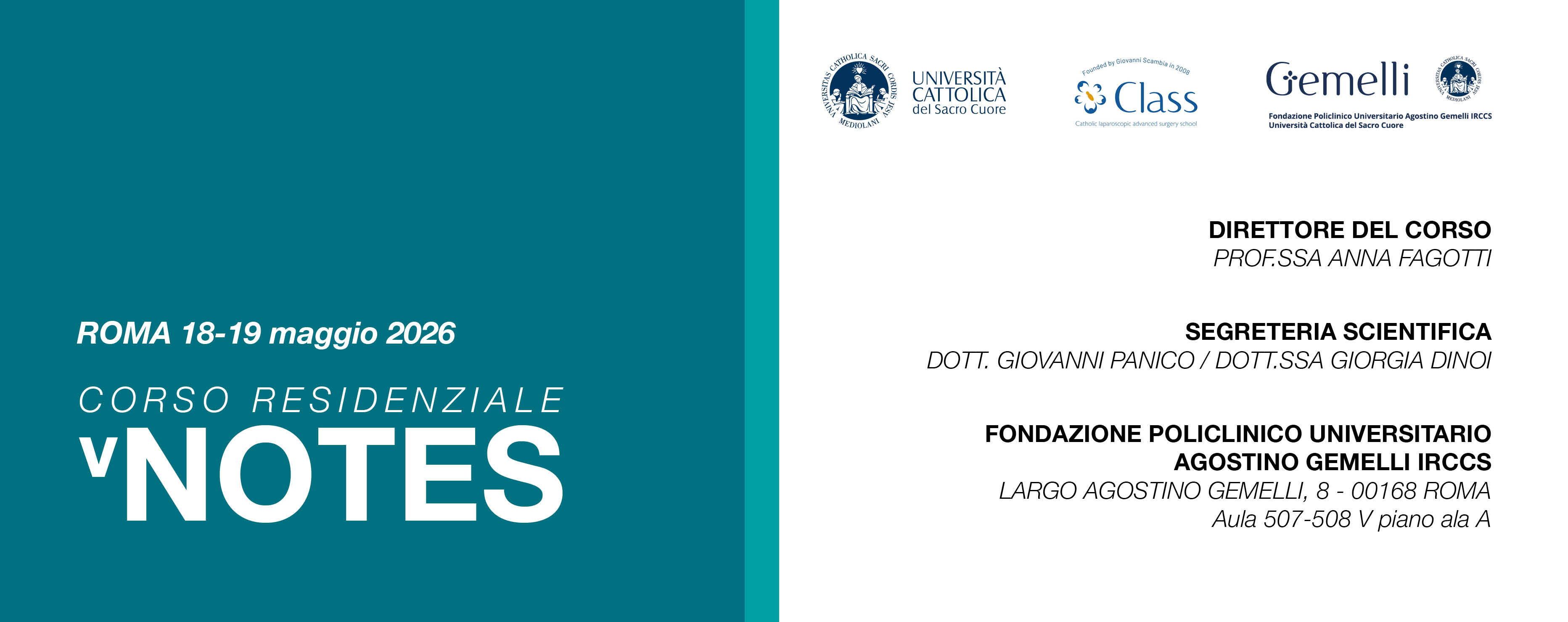 Corso Residenziale vNotes 
